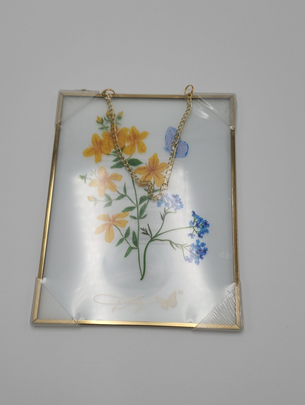 (212) Dolly Parton glass flower panel